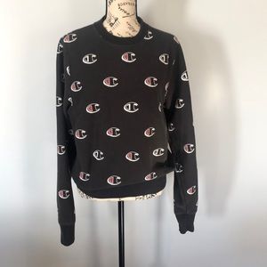 Champion womens size small crew neck sweater